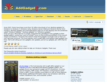 Tablet Screenshot of addgadgets.com